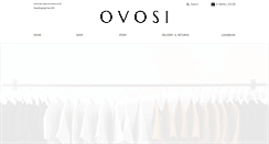 Desktop Screenshot of ovosiclothing.com